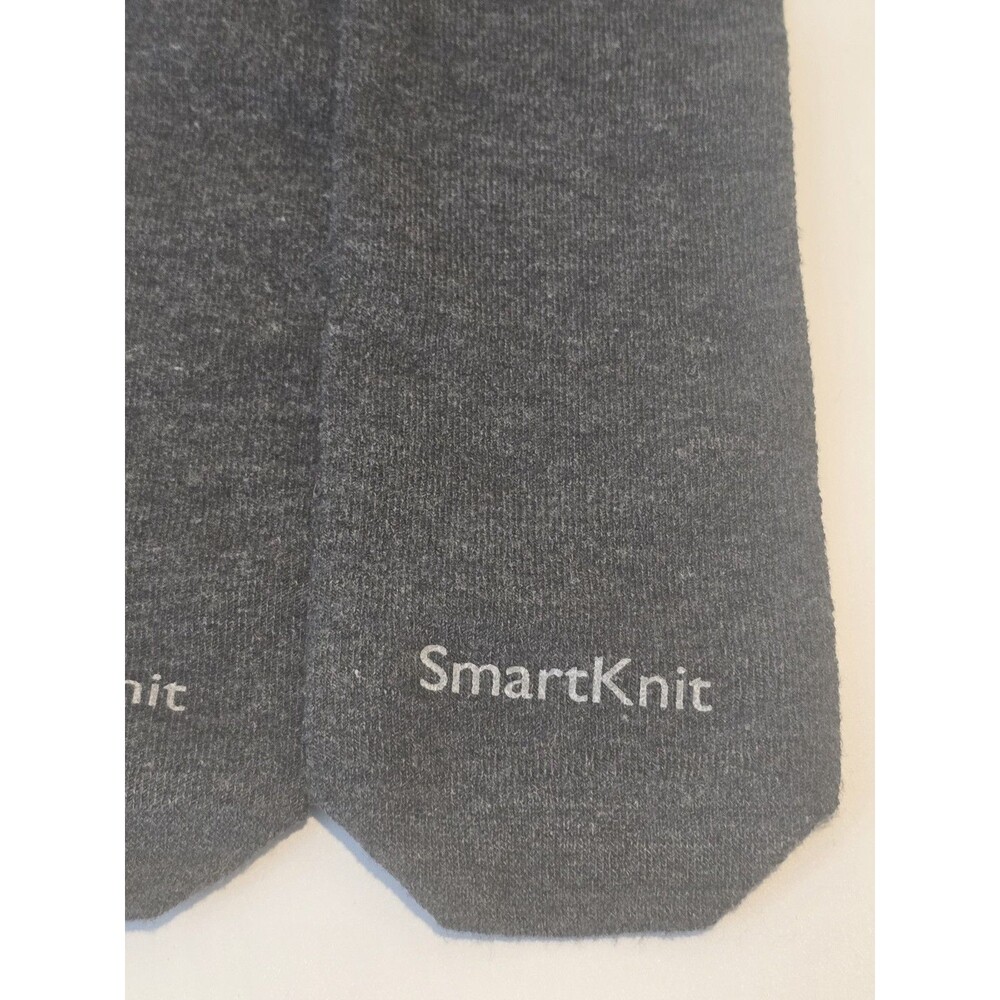 SmartKnit Seamless AFO Interface Socks Gray Adult New Pair